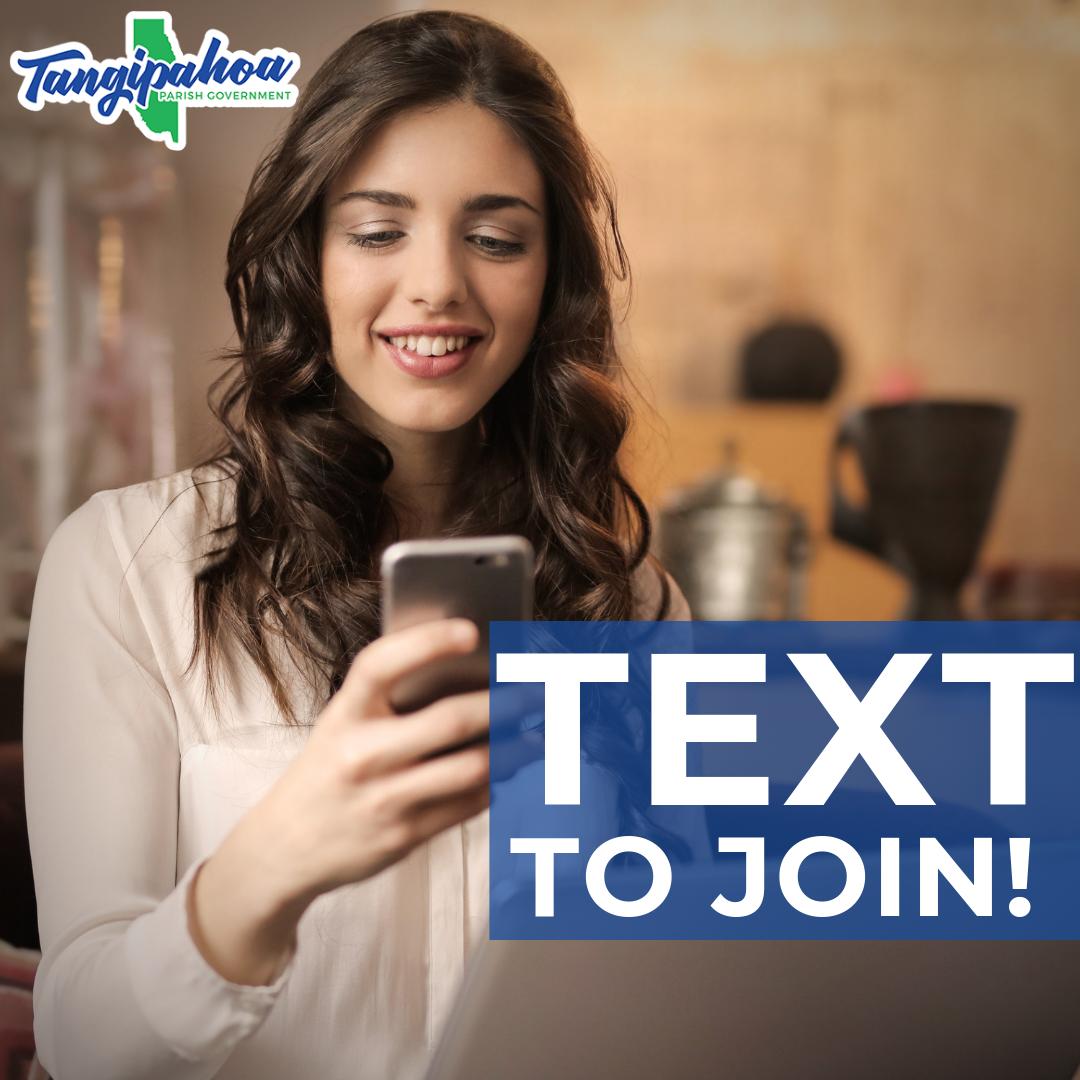 TeamTangipahoa's tweet image. 🔔Get important updates fast! Text TEAMTANGI to 22828 to receive email alerts from TPG. #shareshareshare #getupdates #texttojoin #teamtangi #preparenow #staysafe #wecare #getagameplan