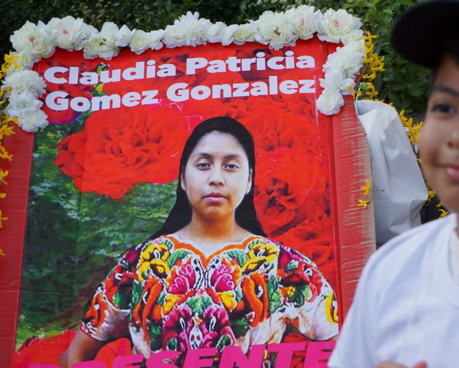 Today, we disrupted @Amazon’s #AWSSummit2019 because our community has lost TOO MANY lives at the hands of ICE. #NoTech4ICE 

SAY THEIR NAMES:

Oscar Alberto Martinez & Angie Valeria, Jakelin Caal Maquin, Roxsana Hernandez, Felipe Gomez Alonso, Claudia González, Mariee, and more.