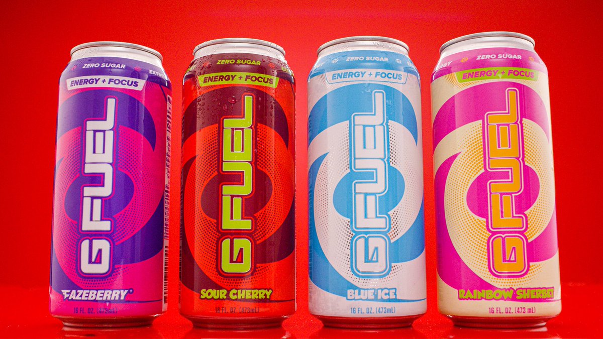 ⚡️ VARIETY PACK GIVEAWAY ⚡️ To celebrate the upcoming launch of our monumental #GFUELCAN lineup, we’ve launched a nifty little giveaway!!! 🇺🇸 OPEN TO U.S. RESIDENTS ONLY 🔥 LIKE + RT + COMMENT TO ENTER ⭐️ 5 WINNERS RECEIVE A VARIETY PACK ENTER: gfuel.ly/2NQEKPs 🔥