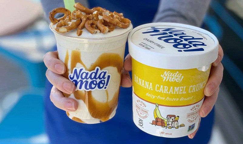 VegNews's tweet photo. Look out, Houston, New Orleans,  Miami,  Atlanta, Charleston,  Asheville,  DC, Philly, and NYC: @NadaMoo is coming for you this summer with FREE #vegan ice cream scoops (and a veritable party)! >> https://t.co/2xR0Ych1N9 https://t.co/t6zGV1Ij2U