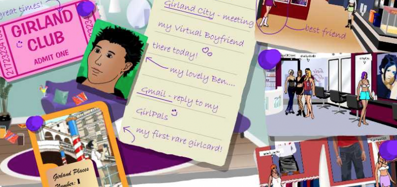 bykelseysmith's tweet photo. Does anyone remember Girland? This is what I played before Neopets. https://t.co/5CmItYyeqj