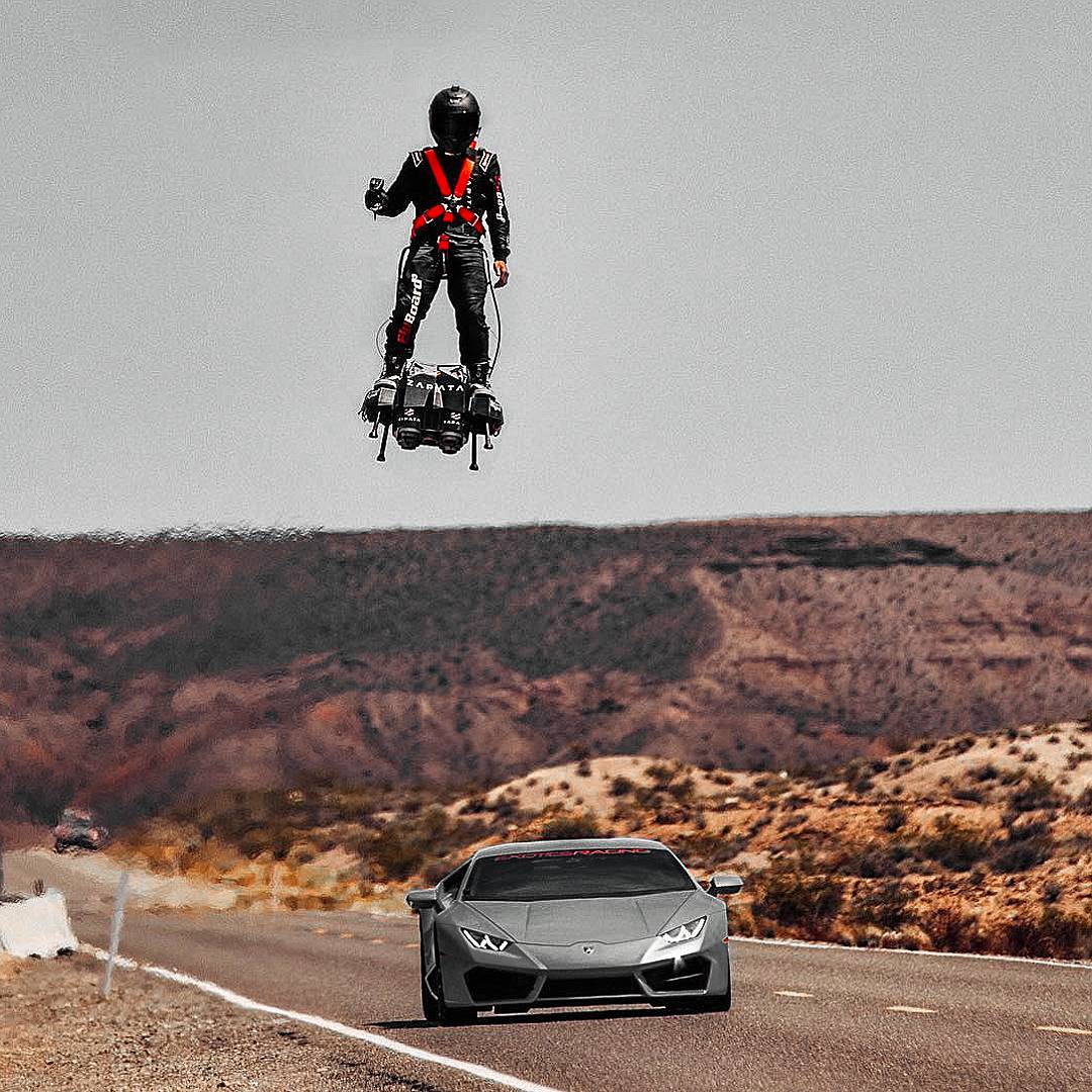 georgegericke's tweet photo. Flyboard Air is a type of FlyBoard powered by gas turbines. It was invented by French water-craft rider Franky Zapata, founder of Zapata racing.
#flyboard #flyboardair #jetboard https://t.co/4aHdQ3Xc1z