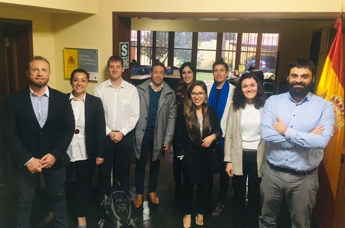 IcexPeru's tweet photo. Ayer comenzó la Misión Comercial de @afehc en #Perú. 

#Braher, #Coreco y #Nikrom estarán estos días en Lima para mantener reuniones de negocio con potenciales socios comerciales. 

Desde @IcexPeru, os deseamos mucha suerte 🍀 https://t.co/QQZPOAsQzB