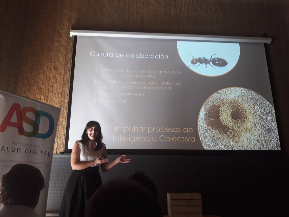 JoseMariaVeganz's tweet photo. impulsar la cultura colaborativa y la inteligencia colaborativa para innovar dentro organización #eventoASD https://t.co/lb6upaAIqw