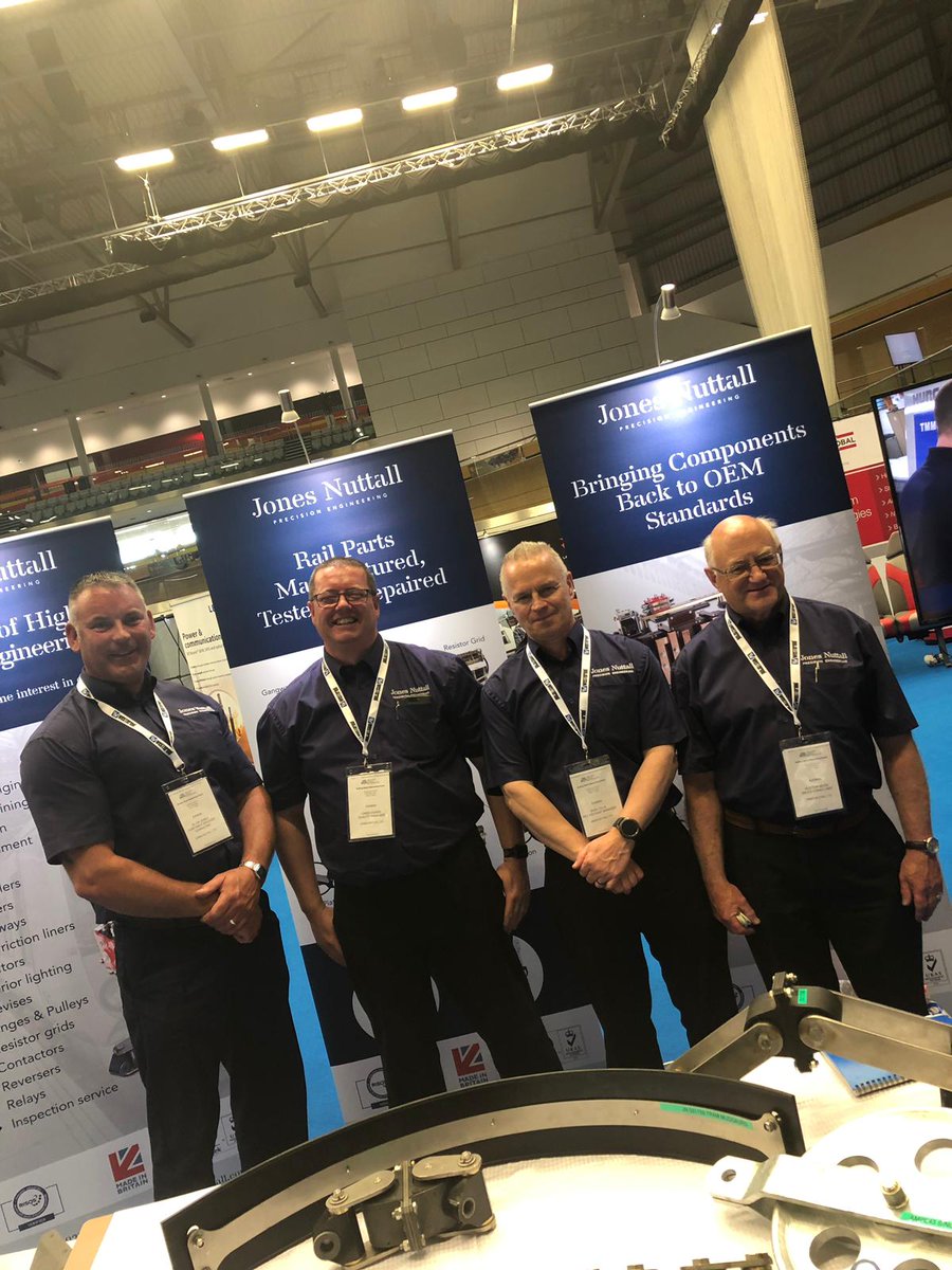 JonesNuttall_'s tweet photo. A fantastic Rolling Stock Networking Exhibition, thanks to everyone who visited our stand, and congratulations to our Amazon £100 voucher winner Mark Portsmouth from Tidyco Ltd!

#RSNEvents #RSN2019 #Railways #RollingStockNetworking #madeinbritain @MadeinBritainGB #UKMfg https://t.co/nM3rZ9y8Jh