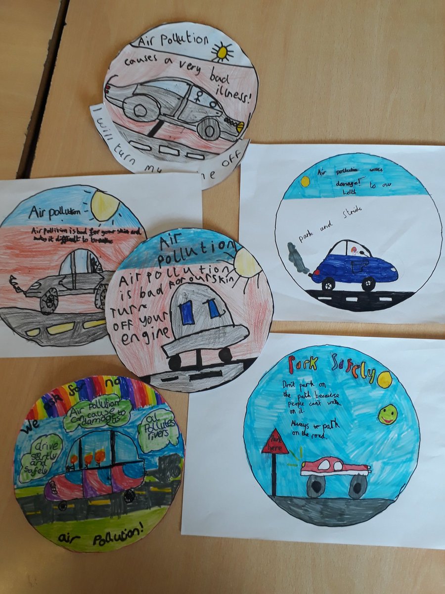 DominicSweeting's tweet photo. Really fantastic parking pledge "tax discs" designed by pupils in Y3 and Y4 @WoodsettsSchool. #littlebigchanges #parentparking https://t.co/ITGNajKBJP
