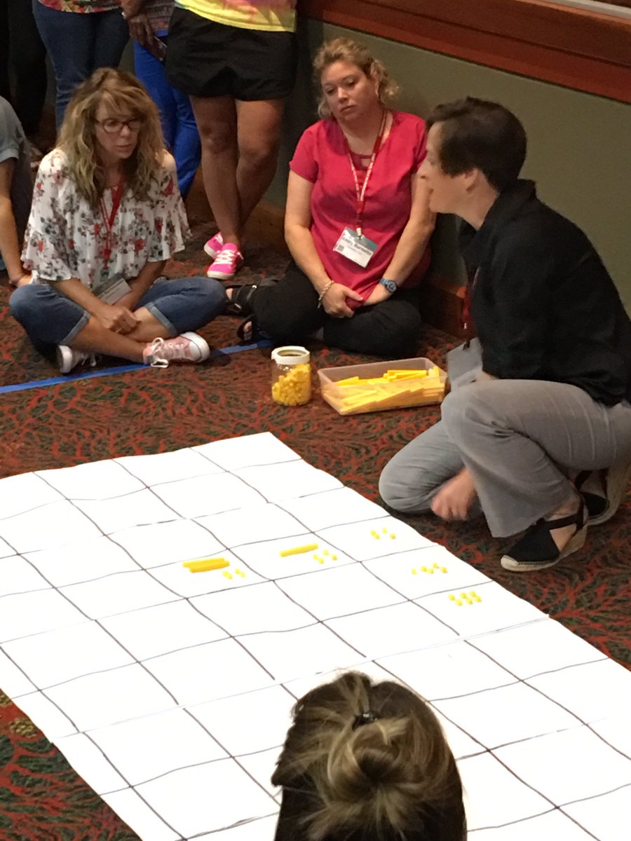 ambervest01's tweet photo. Making Sense of Number Sense at #CAMT19 I’m loving these games! @FSESFriendship #KISDMath #loveteachingmath https://t.co/Sd8P31Y2Kn