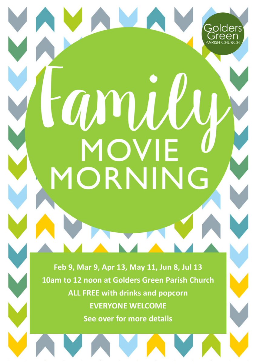 revdsallydryden's tweet photo. Saturday 10-12 @GGPCLondon Family Movie Morning. All FREE incl popcorn and drinks. You’ve got a friend in us. #family #movie #fun #popcorn @Pramstead_ @mumsinfinchley @HampsteadMums @BarnetMums https://t.co/Fde63SIAXA