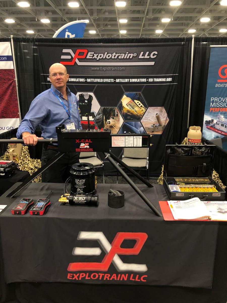 Explotrain's tweet image. It's the last day of Warrior Expo!

Stop by and see us at booth 1328. Dean and Vic are available for questions and demos.

#military #tactical #EOD #CIED #weaponsimulator #boom #explotrain #innovation #counterterrorism #bombsquad #defense #armedforces #ordnance