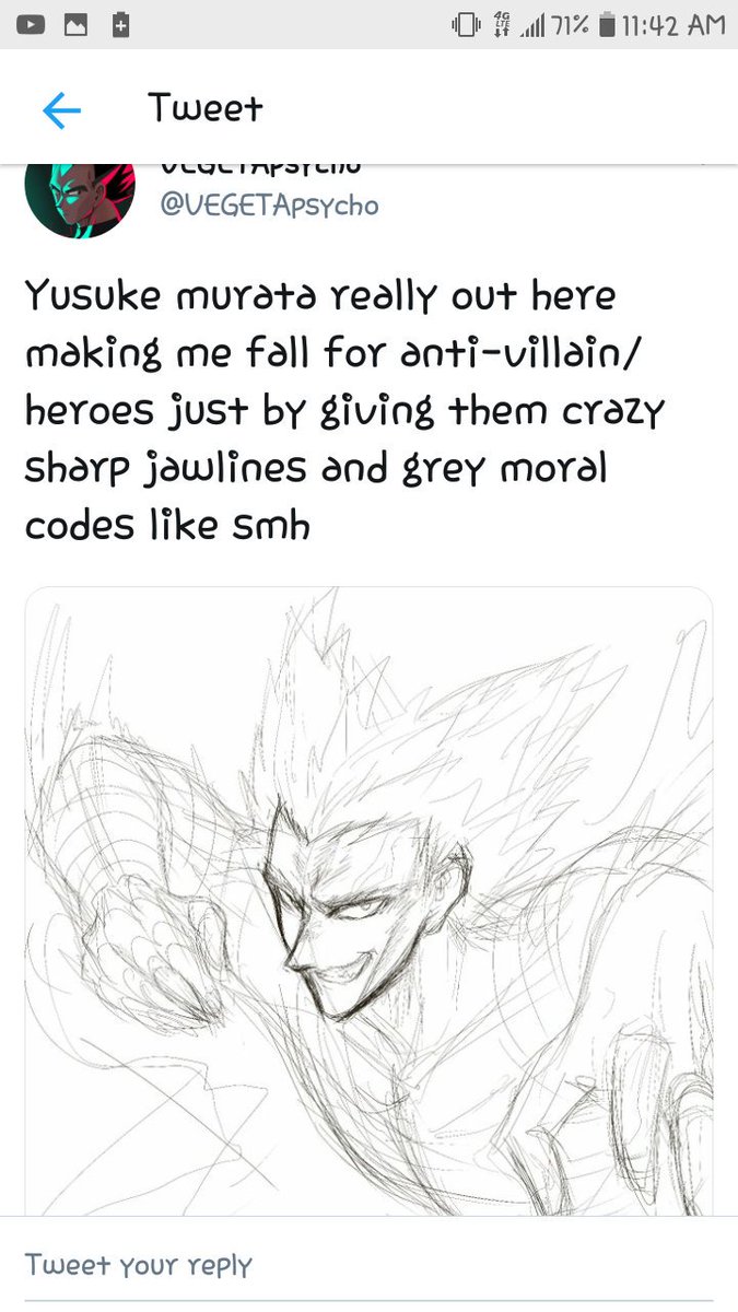 Vegetapsycho On Twitter Yusuke Murata Really Out Here Making Me Fall For Anti Villain Heroes Just By Giving Them Crazy Sharp Jawlines And Grey Moral Codes Like Smh Https T Co 9cbaoviy3i