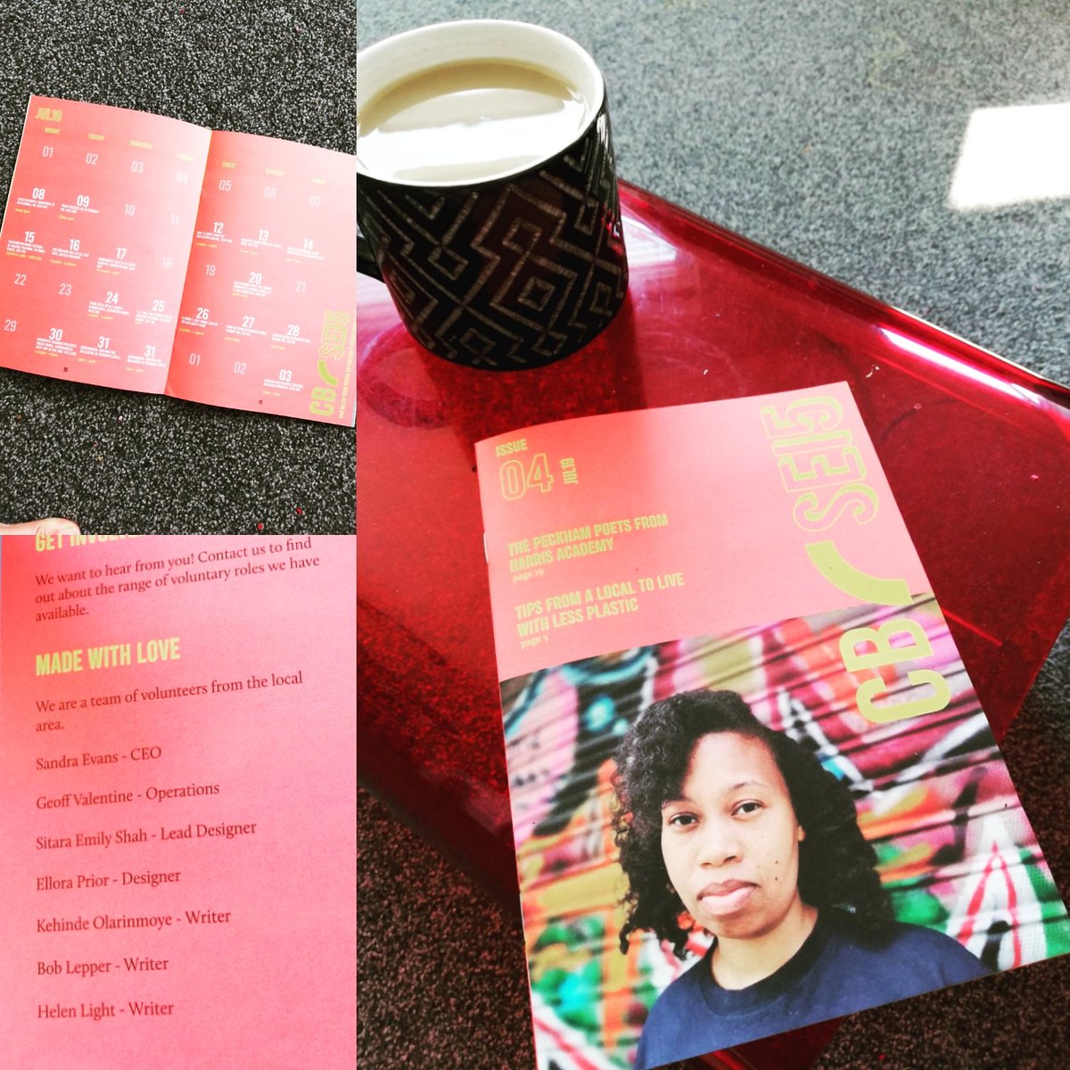 New issue of #CBSE15 out now. Made with love by local volunteers this issue is packed with tons of community stories, a new design and rebrand! 

Pick yours up from @alexTLCsupport <a href="/PeckhamPalms/">The Palms #BlackLivesMatter</a> <a href="/HoldronsArcade/">Holdrons Arcade</a> the train station, Khan's Bargains and more. 
#peckham #southwark