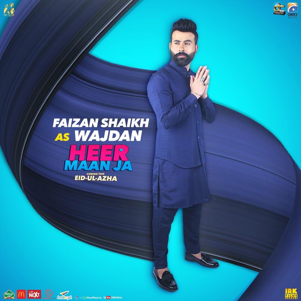Faizan Shaikh as Wajdaan will make you see the reality of life in the harshest way. He’s powerful and makes his own rules. He gets what he wants. In the end the question is, who will win the ultimate battle of good vs evil❓Find out this #EidulAzha2019..

#HeerMaanJa