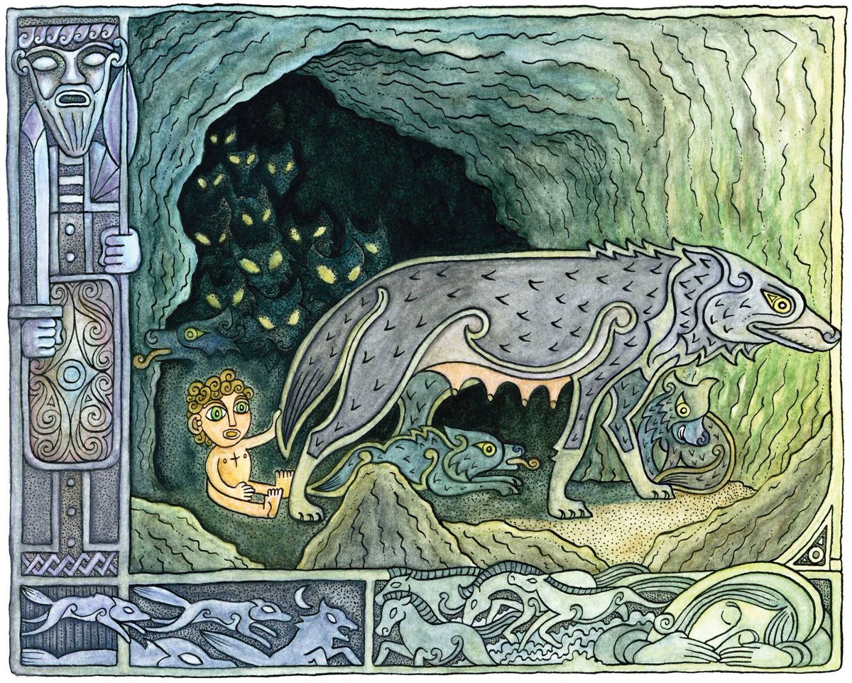 Cormac. Mac="son". Cor="wheel/charioteer", "raven" or "legendary"? Cormac Ua Liatháin 6th C saint. Most famous for Cormac Mac Airt, High King of Ireland c 227-266 when Fianna adventuring! Raised by wolf! Travelled to Otherworld; won magic bough from Manannán mac Lir. Lost one eye