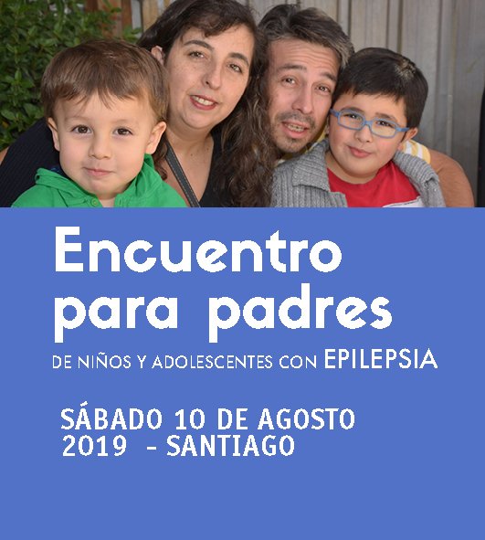 ATENCIÓN!! Generar una instancia para  reflexionar, intercambiar experiencias, aclarar dudas y recibir orientación es el objetivo del Encuentro para Padres-  sábado 10 de agosto - Santiago. Inscríbase bit.ly/2Y1Lu0J
ligaepilepsia.cl