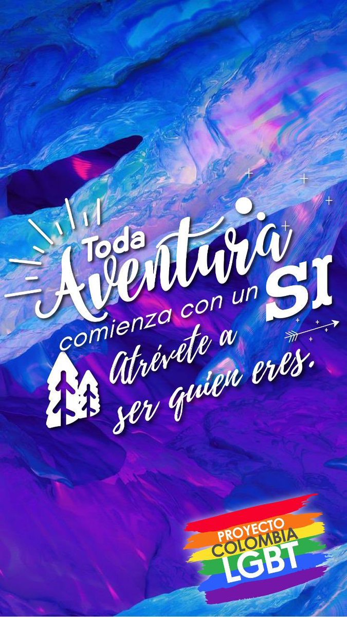 Atrévete a ser tu, solo siendo tú sabrás ser feliz! Decídete a ti como único merecedor de tu propia felicidad. <a href="/SerFelizIsFree1/">Ser Feliz Is Free International Foundation</a> #SerFelizIsFree #SerFelizIsFree4All #LGBT #Orgullo #Gay #Colombia