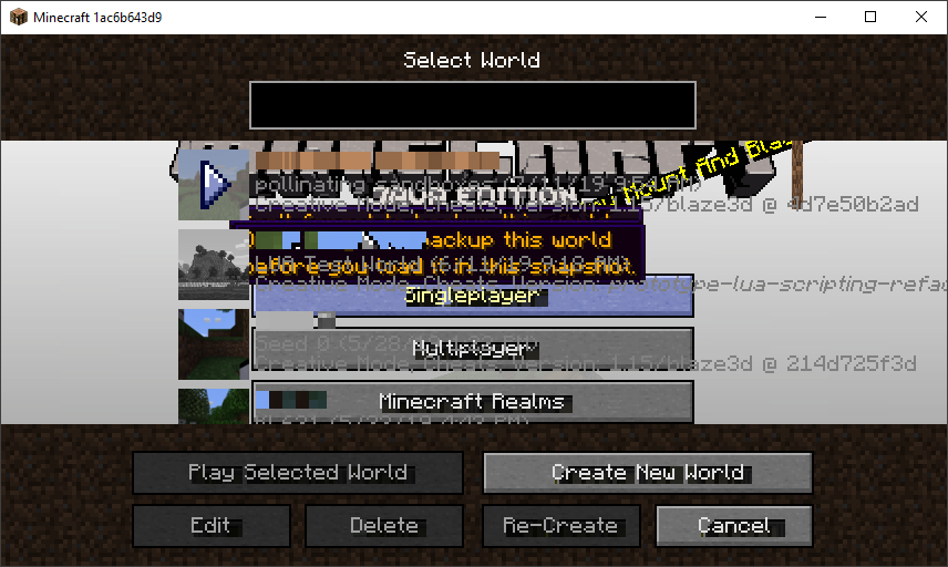 MC_News_Germany's tweet image. Mojang arbeitet scheinbar an einer offiziellen Lua-Scripting API für Minecraft Java. Etwas, was Notch schon seit Anbeginn des Spiels geplant hatte
#minecraftJava #luaScripting
