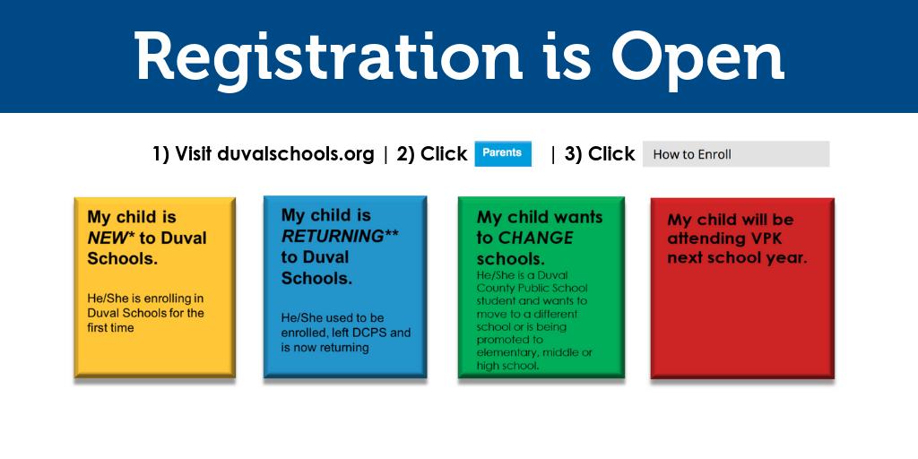 BACK TO SCHOOL TIP NO. 2 | REGISTER EARLY TO AVOID THE LINES

Registration is open. To avoid waiting in any long lines on the first day of school, you can register right now at ow.ly/ajP450uYFQA