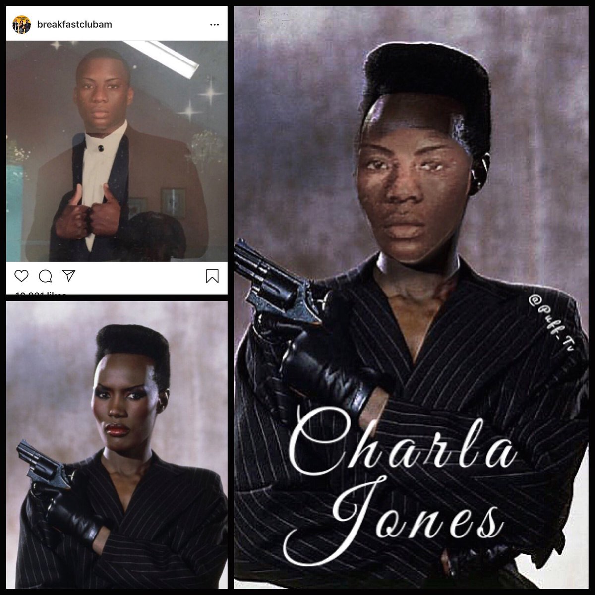 PUFFTV's tweet image. Same eyebrows broooo...😂😂😂😂😂😂😂😂😂 Charla Jones!!! @breakfastclubam Thank you for the throwback!! 😳🤦🏽‍♂️😂😂😂😂 #PuffTv #theworldgonefeelmesoon #photoshopking to damnnnn funny @cthagod
