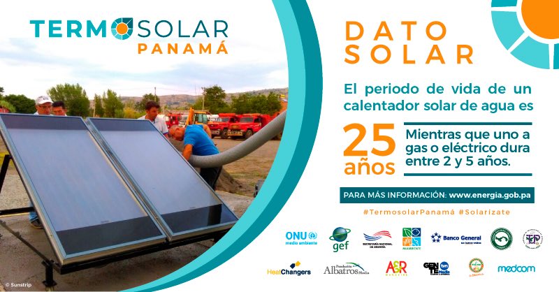 HeatChangers's tweet photo. Hay que invertir en cosas que duren y no contaminen.
#datosolar
#TermosolarPanamá
#HeatChangers
#SolarHeat https://t.co/qaiGllGBd9
