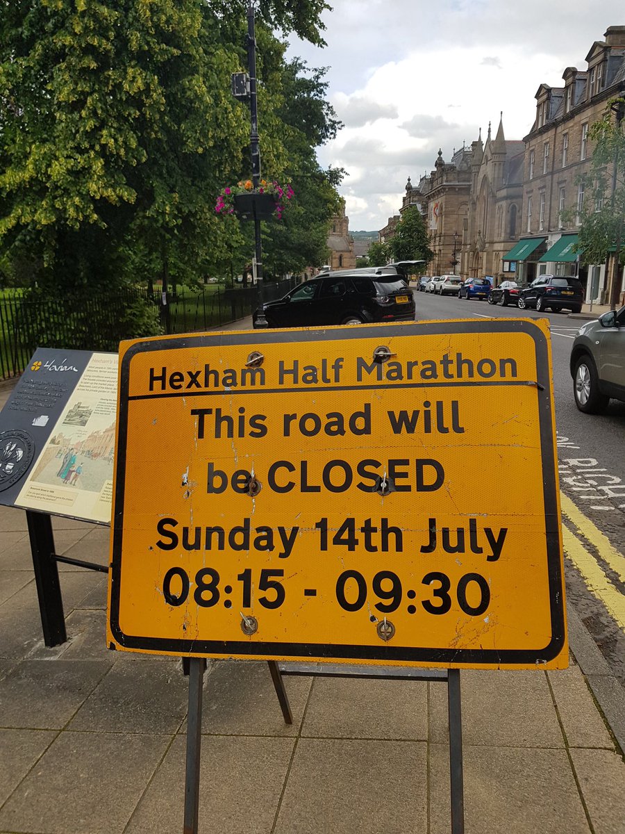 Not long now until the Hexham half! Don’t miss your entry. Sunday 14th. PB courses all the way!!! Enter at hadrianevents.com #hexham #halfmarathon #northumberland #running #10k