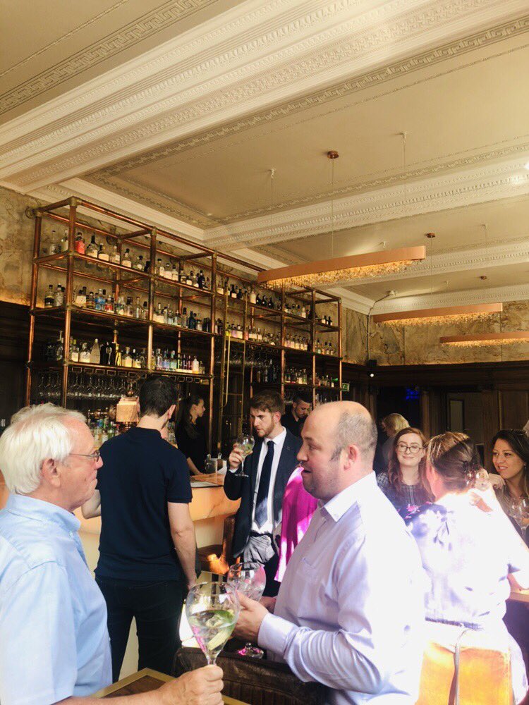 It’s a beautiful day and our #FranchisingDrinks networking evening is off to a smashing start <a href="/Continental_NCL/">The Continental</a>