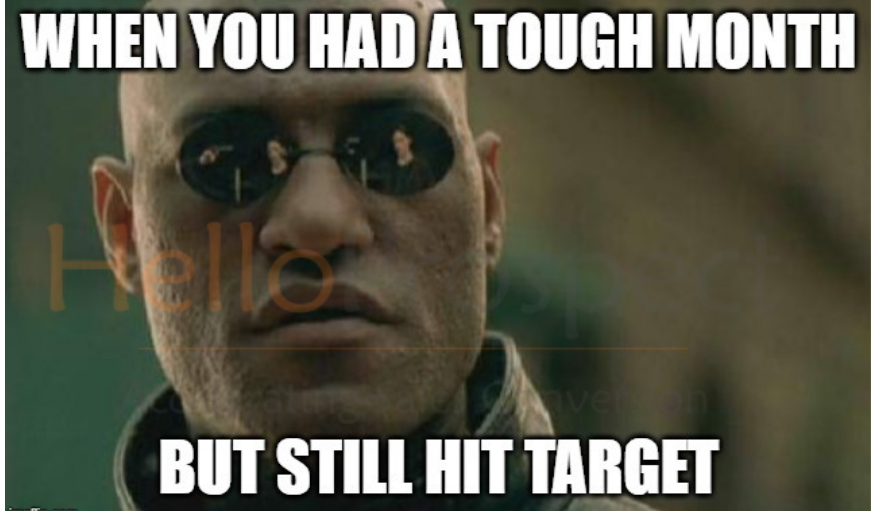 Hello_Prospect's tweet photo. "Bend The Knee!"
#TargetRace #Productivity #MonthlyGoals #LeadGen #WorkHard #Motivation #Consistancy https://t.co/j1WDn0qEA9