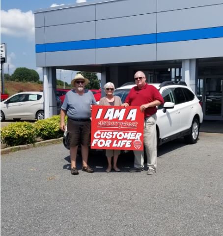 Congrats to Helen Emery on the purchase of her 2017 Subaru Outback from McCurry-Deck in Forest City! Welcome to the McCurry-Deck Family! #mccurrydeck #forestcity #preowned #usedcar #customersatisfaction #CustomerExperience #customerappriciation #happycustomer