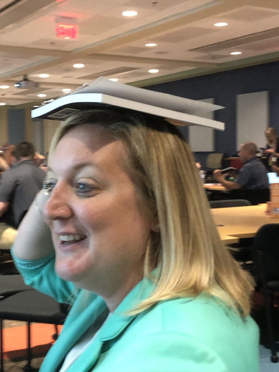 jdcheck2's tweet photo. Drawing on our heads?  The more stories we tell help others know what is actually happening in our schools rather than making assumptions. #WFLleaders https://t.co/6cSG1MFFxr