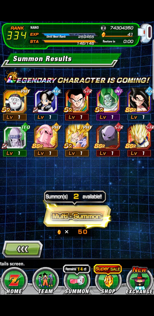 #DOKKANBATTLE decided to spend another 50 dollars on this banner and finally got him