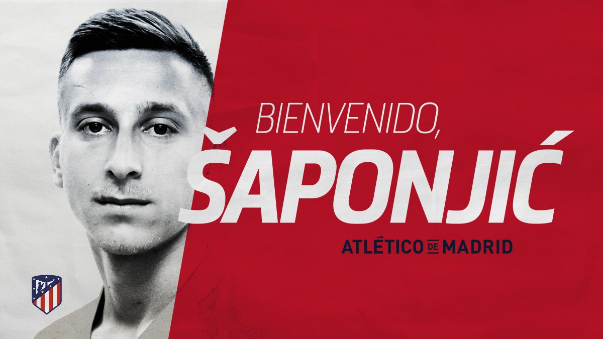 Saponjic, nuevo jugador del Atlético.
