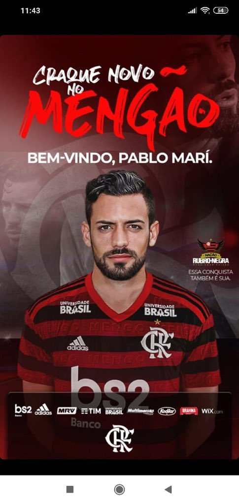 vozsrn's tweet photo. Contratação de Pablo Maldí custou €1,2 milhão (cerca de R$ 5 milhões) aos cofres do Flamengo. https://t.co/xiPtAwbf9B