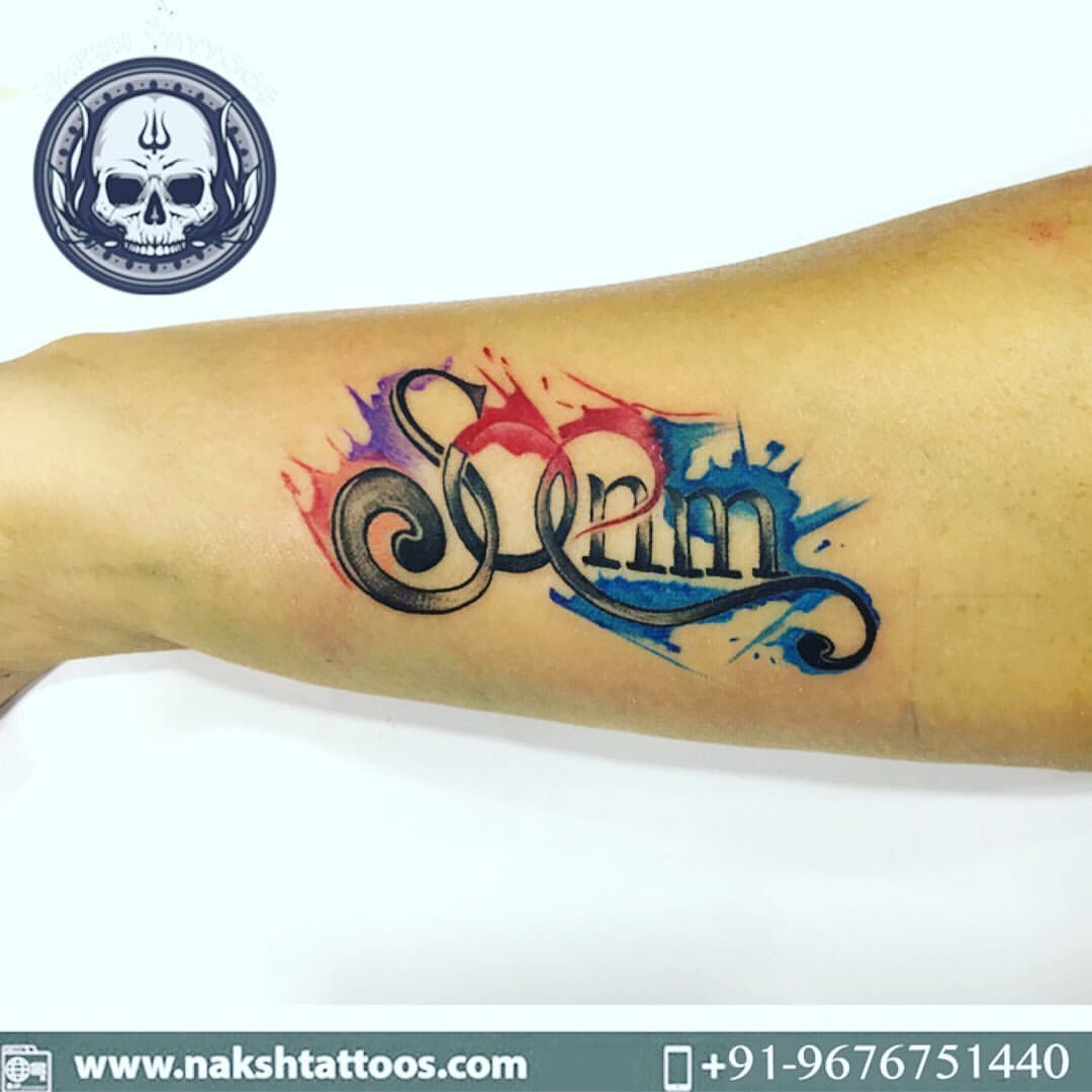 Rishabh Name Tattoo Tattoo Shop in... - Ink Heart Tattoos | Facebook