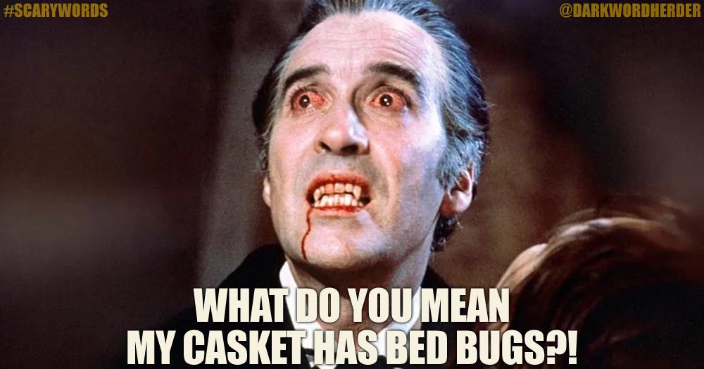 darkwordherder's tweet photo. Time to call @TheOrkinMan.

#horror #scarywords #supernatural #livingdead #undead #horrormovies #vampires #dracula #christopherlee #hammerhorror #RealityCheck https://t.co/tqwByfXuRf