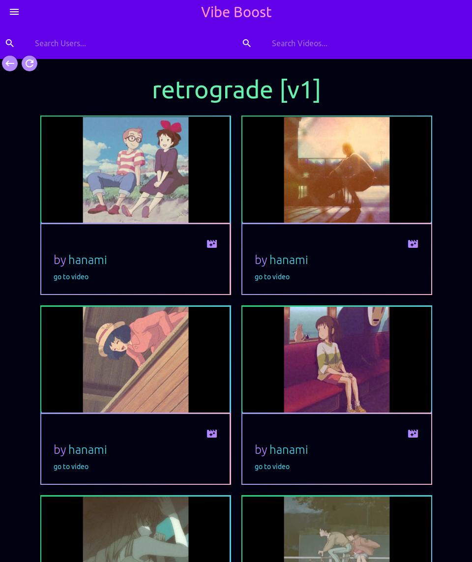 Oh wow, check out <a href="/vibeboost/">Vibe Boost</a>.

Just launched beta, but looks like the loops are all perfect and it's always CAB o'clock:  vibeboost.co/featured/colle…