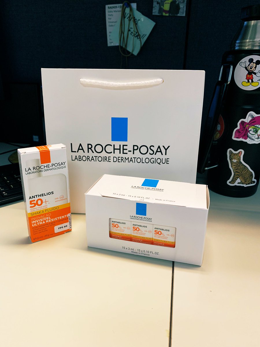 aiamcatperson's tweet photo. Hoy llegue a la oficina y recibí mi bolsita de @LaRochePosay_ar para probar su #Anthelios 
#InsidersAnthelios #InsidersAR #Anthelios @TheInsidersAR https://t.co/3AvO4lPasB