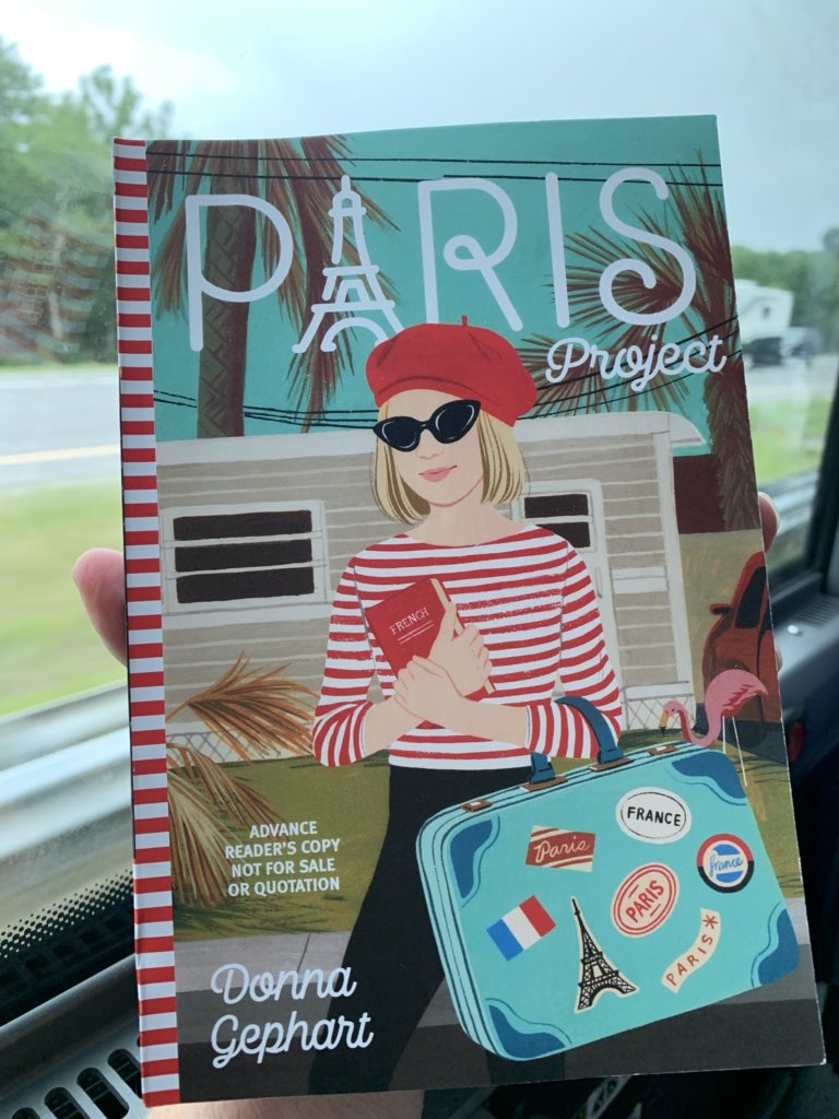 LitCoachLady's tweet image. So excited to bring @DGephartWrites new ARC back from #nErDcampMI as a travel companion. ❤️📚🤓