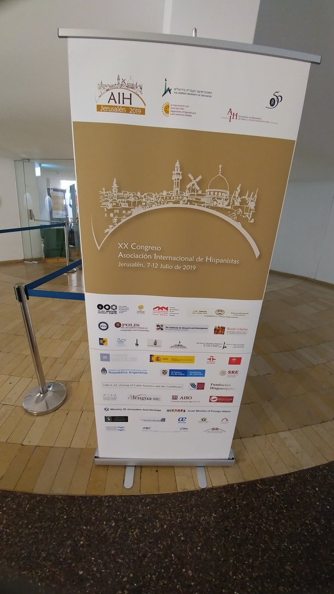dianevahab's tweet photo. Conferencia internacional para Hispanistas en la Uni Hebrea en Jerusalén esta semana. https://t.co/1BiE8YCVop