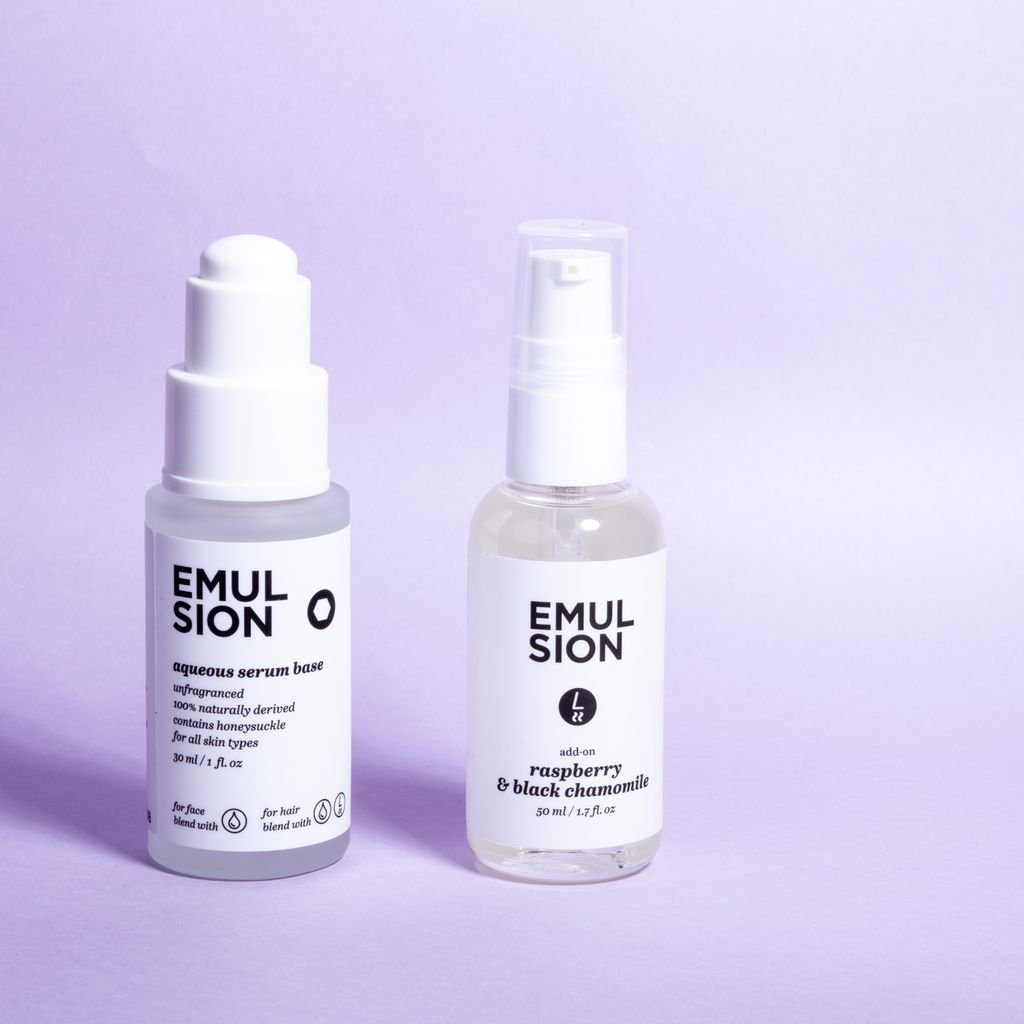 MyEmulsion's tweet photo. Dress up the Aqueous Serum Base with your chosen Fragrance to create the ultimate glow reciepe that not only hydrates your skin but also smells divine. https://t.co/3Vs1NyvFiM