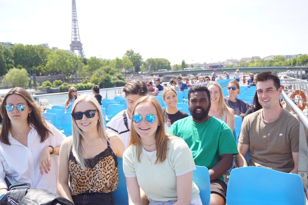 Psbeduparis's tweet photo. Fun time in @bateauxmouches with our summer #shortprograms from all over the world 🛳 #PSB #internationalstudents #paris #tourisme https://t.co/2akGhB6Bvt