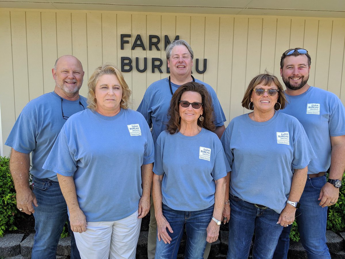 ArFB's tweet photo. The team at Cross County Farm Bureau in Wynne is hosting a membership appreciation luncheon at 1880 Falls Blvd. until 1:30 pm. Drop by for hot dogs, hamburgers, gifts and to meet the staff. #afbic #freelunch #crosscountyar https://t.co/KlUywcLXMG