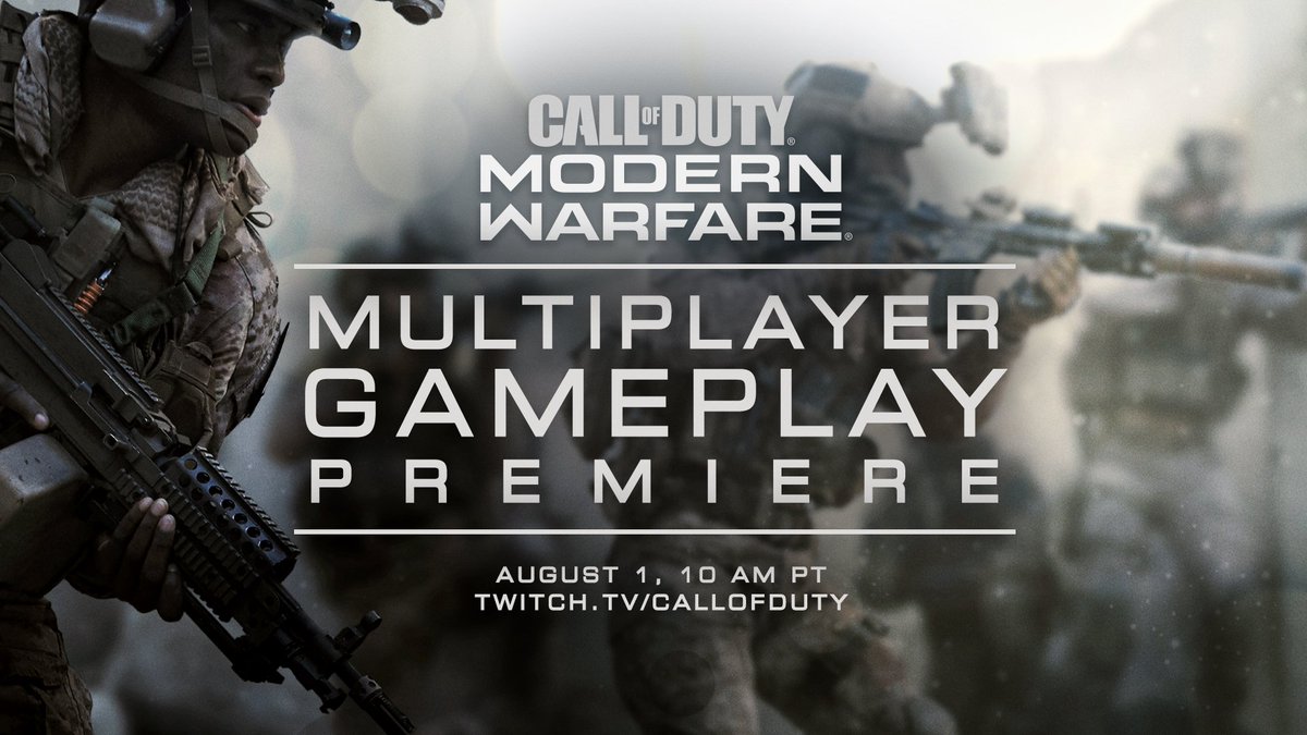And now...that's all from today's Gunfight stream!Tune in August 1 at 10AM PT for the full reveal of the #ModernWarfare MP mode. https://charlieintel.com/call-of-duty-modern-warfare-multiplayer-reveal-date/55288/ …