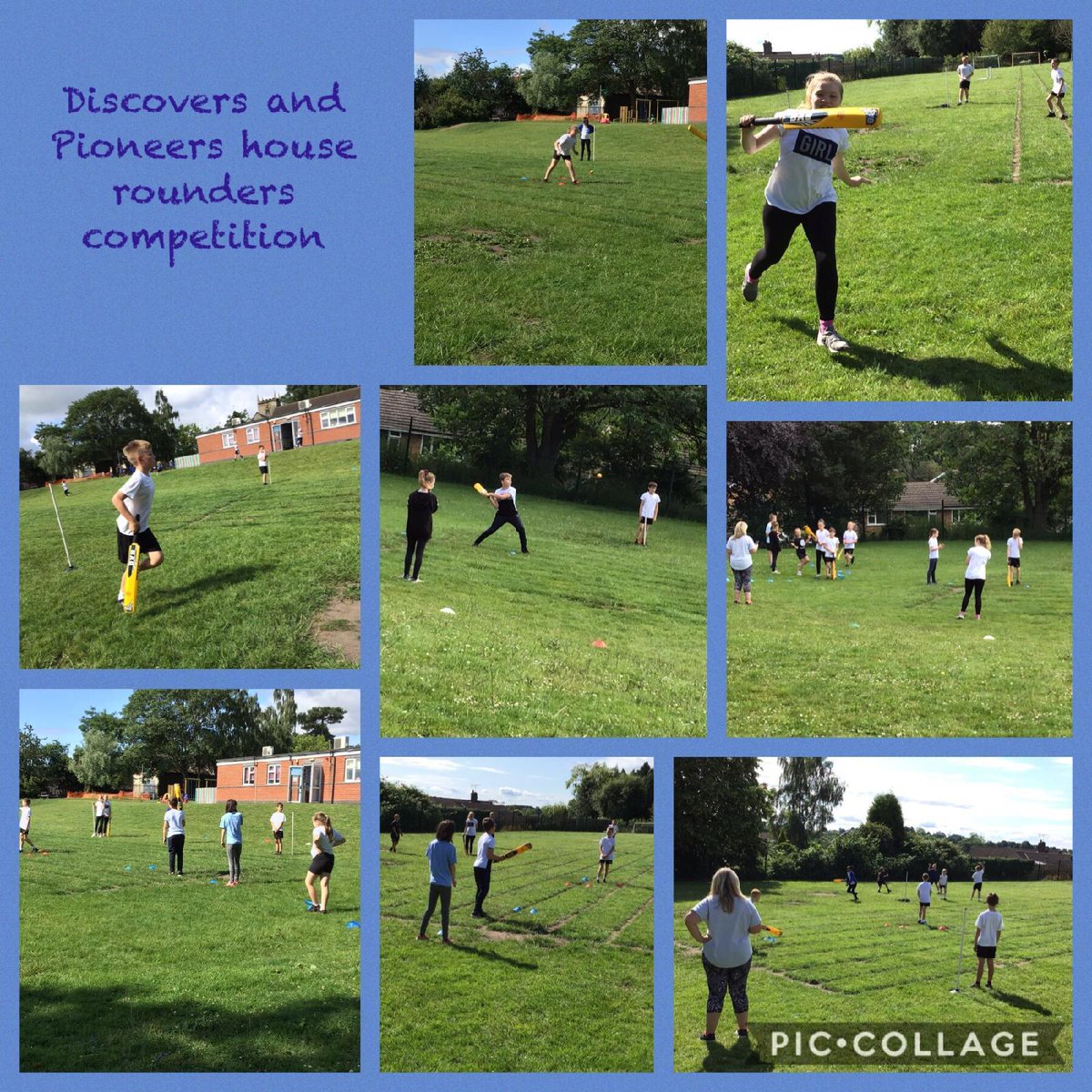 HeatherPrimary's tweet photo. Well done to Pioneers and Discovers for a super rounders competition this morning. Can’t believe you managed to take 600 photos!! #clickhappy 😱 https://t.co/7HgOkbqTni