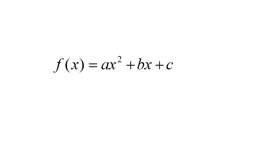 También podemos calcular puntos a partir de su expresión matemática.La ecuación de una parábola es f(x)= ax²+bx+c, y los valores a, b y c hacen que tenga unas características u otras.