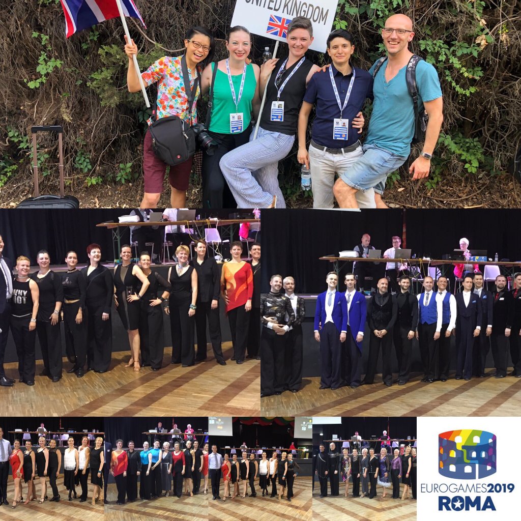 UKEDC_Dance's tweet photo. A very successful Day 1 for #TeamUKSSSC at the #Eurogames Dancesport competition at Palacavecchi #ukssdc #essda https://t.co/lSmuqr6X5e