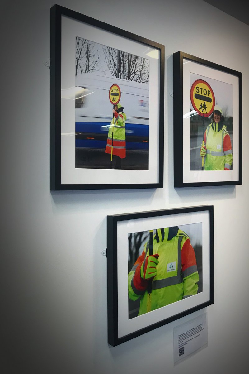 PSOSNAyrshire's tweet photo. #NorthAyrshireLALO Sergeant Peter &amp; #NACrimePrevention PC Johnson were in the Harbourside area of Irvine today &amp; took the opportunity to visit @HACIrvine &amp; view ‘Council Uncovered’ - a photography exhibition highlighting the work of @North_Ayrshire staff. #TeamNorthAyrshire https://t.co/WdjHA3I7KV