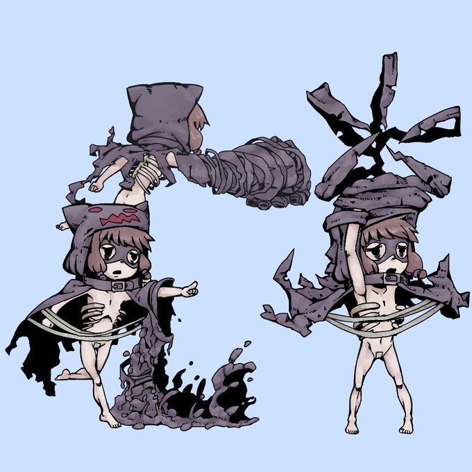 DarkestDungeonのmod制作進捗用。攻撃時の絵。spine関連がまだわからないのでfxフォルダ内の物はどう作ればいいんだろうなぁ 