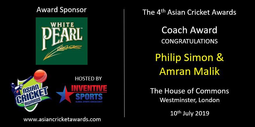 Asian Cricket Awards (@acricketawards) on Twitter photo Amran Malik from <a href="/WicketzLuton/">Wicketz Luton</a> was joint winner of The Coach Award sponsored by #WhitePearl 🏏 Fantastic to hear about the fantastic community work Amran & his team carry out in & around #Bedfordshire. Amran Malik from <a href="/WicketzLuton/">Wicketz Luton</a> was joint winner of The Coach Award sponsored by #WhitePearl 🏏 Fantastic to hear about the fantastic community work Amran & his team carry out in & around #Bedfordshire.