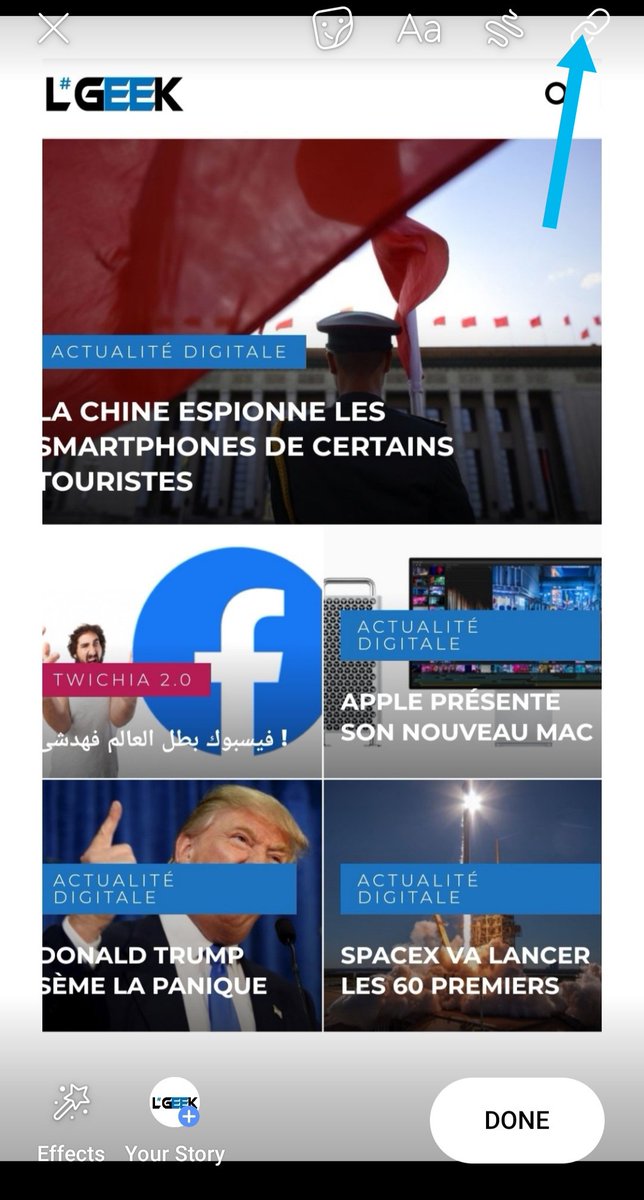 LGeekOfficiel's tweet photo. Très bonne nouvelle pour les CM ! Il vous est maintenant possible d'intégrer un lien dans la story d'une page Facebook grâce à l'icône "Lien" en haut à droite.
Vous nous remercierez plus tard 😉!
#LGeek #LGeekBlog #Digital
#DigitalMarketing #DigitalSkills https://t.co/qL7nwJ9wvh
