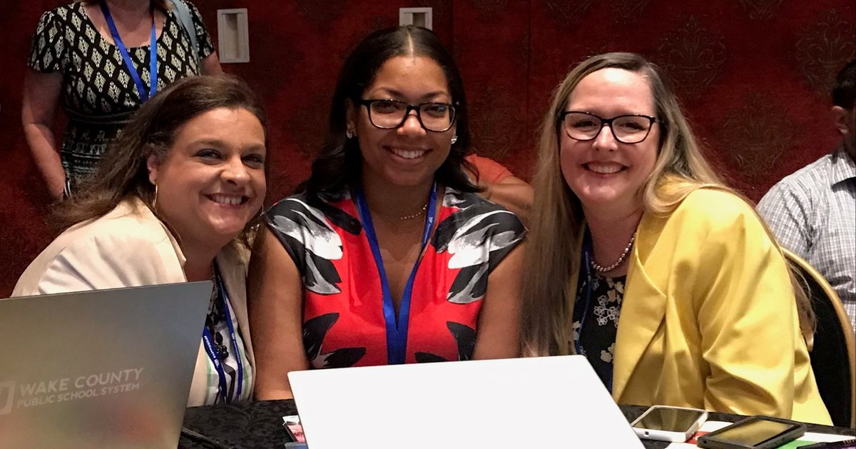 So excited to learn about <a href="/karen_mapp/">Karen Mapp</a> 's revised dual capacity framework with these talented leaders #FCEConf19 <a href="/Kwesibaby58/">S. Kwesi Rollins</a> <a href="/MsWooden_/">Sierra Wooden ✨</a> <a href="/KellySwartzel/">Kelly Swartzel</a> <a href="/WCPSS_TitleI/">WCPSS Title I</a>