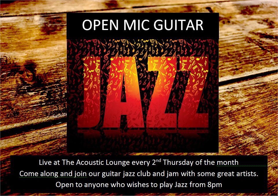 Back open every Thursday, kicking off with guitar jazz jam night #Jazz #jazz #acousticguitar #livemusic